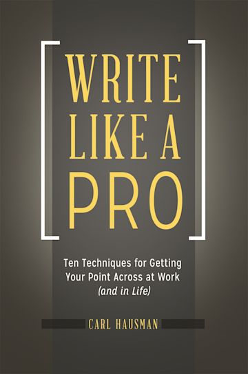 Write Like a Pro cover