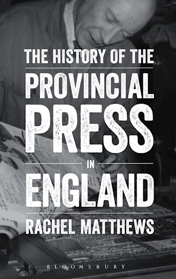 The History of the Provincial Press in England cover