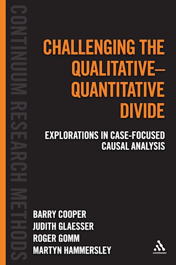 Challenging the Qualitative-Quantitative Divide cover