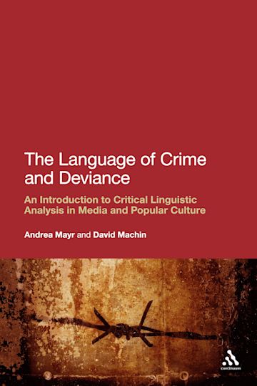 The Language of Crime and Deviance cover