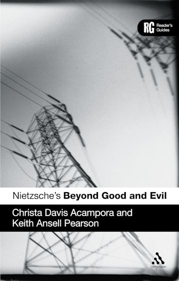 Nietzsche's 'Beyond Good and Evil' cover