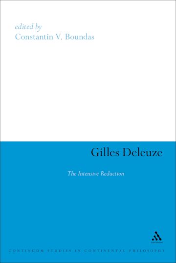 Gilles Deleuze cover