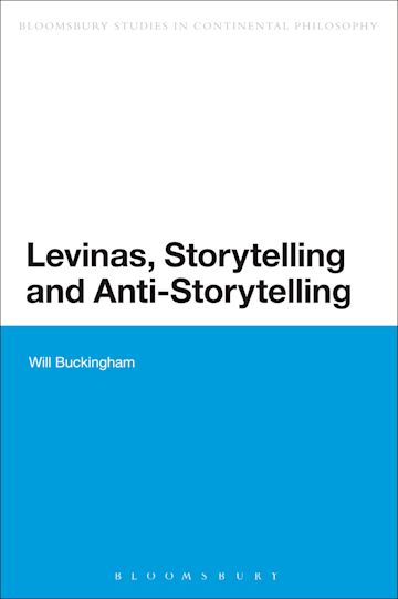 Levinas, Storytelling and Anti-Storytelling cover