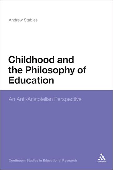 Childhood and the Philosophy of Education cover