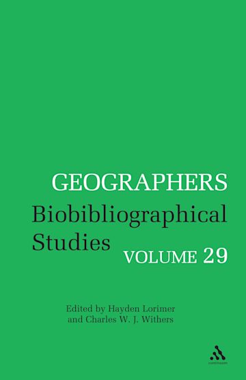 Geographers cover