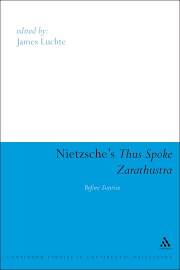 Nietzsche's Thus Spoke Zarathustra cover