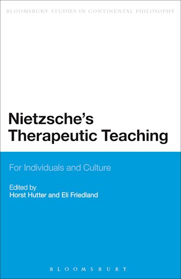 Nietzsche's Therapeutic Teaching cover