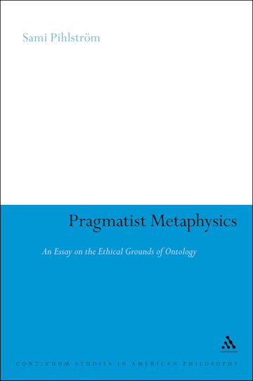 Pragmatist Metaphysics cover