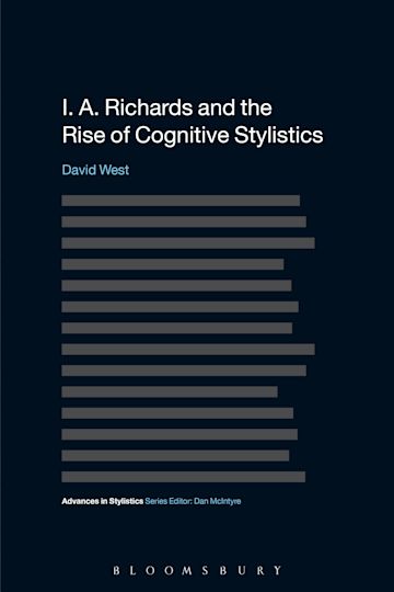 I. A. Richards and the Rise of Cognitive Stylistics cover