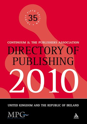 Directory of Publishing 2010 cover