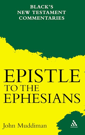 The Epistle to the Ephesians cover