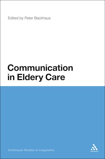 Communication in Elderly Care cover