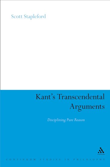 Kant's Transcendental Arguments cover