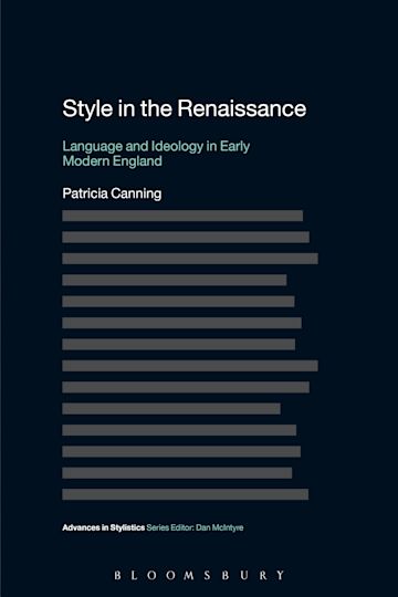 Style in the Renaissance cover