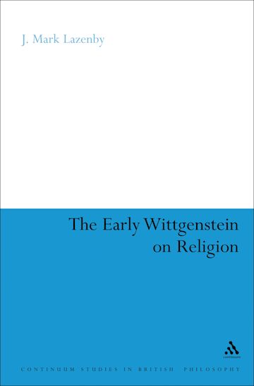 The Early Wittgenstein on Religion cover