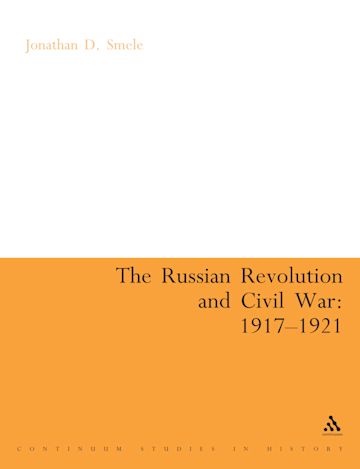 The Russian Revolution and Civil War 1917-1921 cover