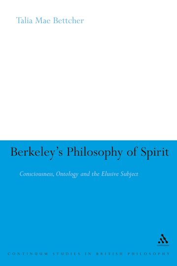 Berkeley's Philosophy of Spirit cover