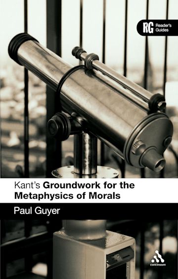 Kant's 'Groundwork for the Metaphysics of Morals' cover