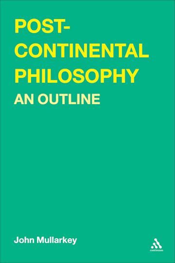 Post-Continental Philosophy cover