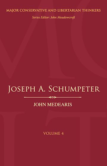 Joseph A. Schumpeter cover