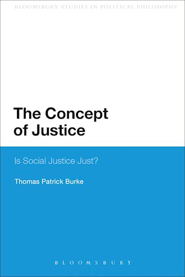 The Concept of Justice cover