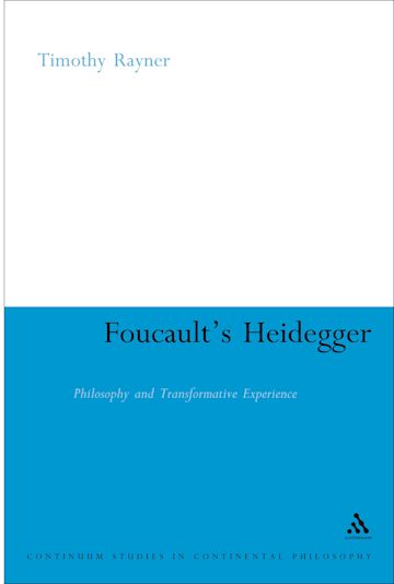 Foucault's Heidegger cover