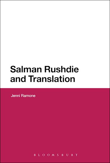 Salman Rushdie and Translation cover