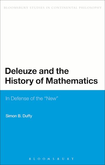 Deleuze and the History of Mathematics cover