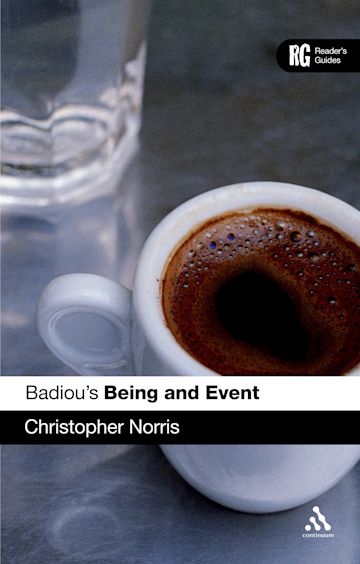 Badiou's 'Being and Event' cover