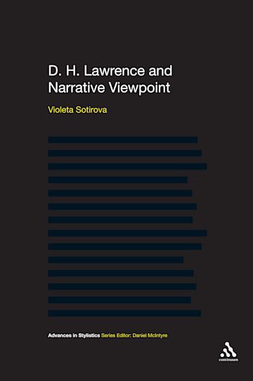 D. H. Lawrence and Narrative Viewpoint cover