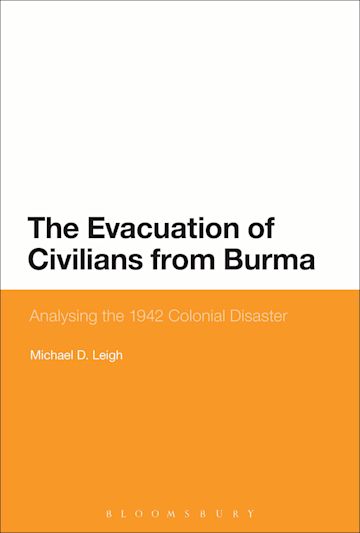 The Evacuation of Civilians from Burma cover