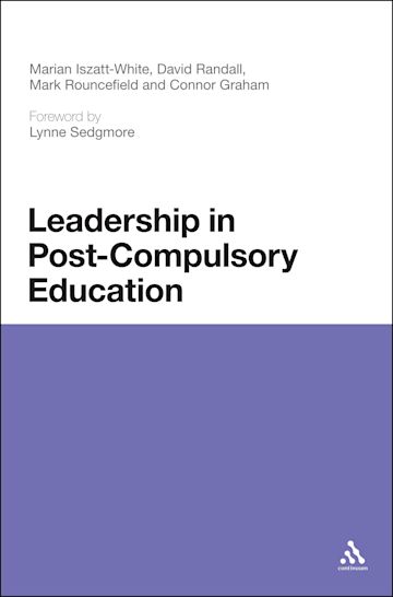 Leadership in Post-Compulsory Education cover