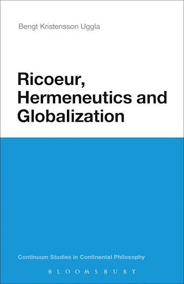 Ricoeur, Hermeneutics, and Globalization cover