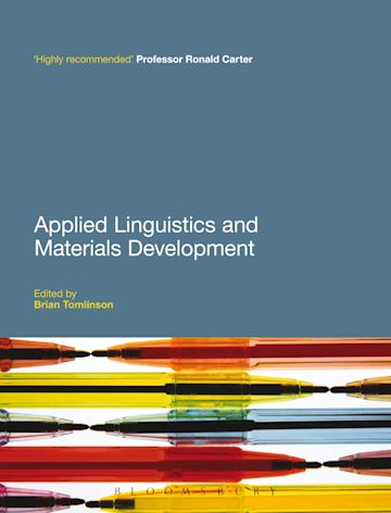 Applied Linguistics and Materials Development cover