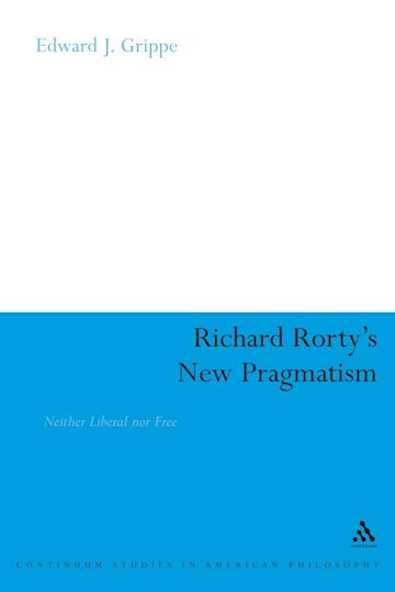 Richard Rorty's New Pragmatism cover