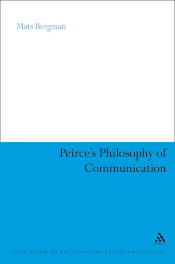 Peirce's Philosophy of Communication cover