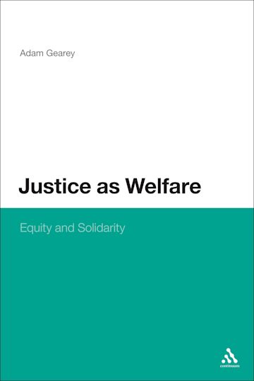 Justice as Welfare cover