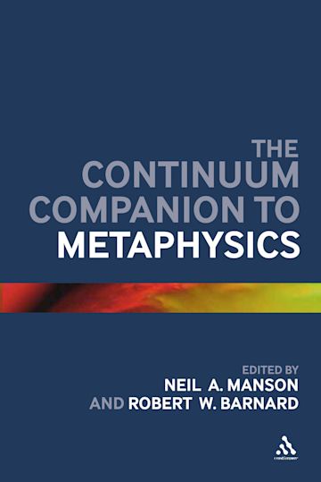 The Continuum Companion to Metaphysics cover