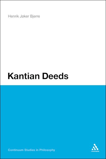 Kantian Deeds cover