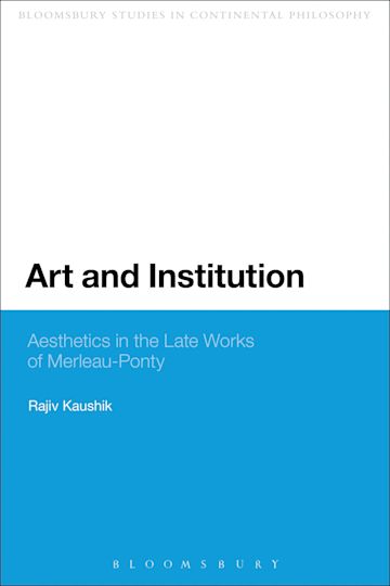 Art and Institution cover