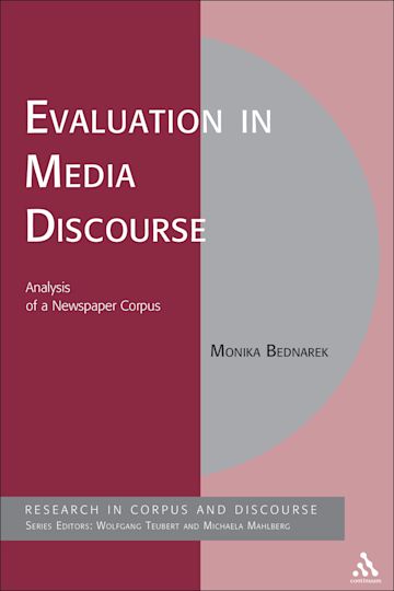 Evaluation in Media Discourse cover