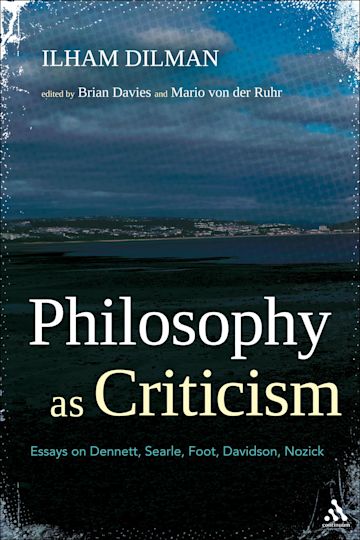 Philosophy as Criticism cover