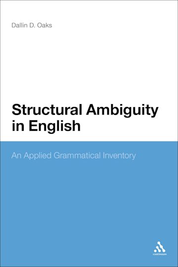 Structural Ambiguity in English cover