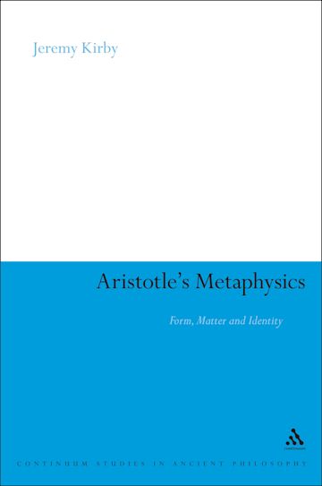 Aristotle's Metaphysics cover