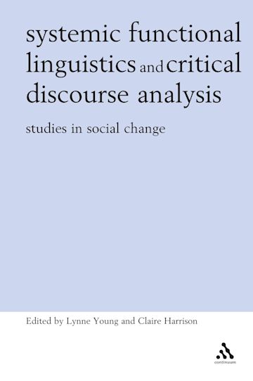 Systemic Functional Linguistics and Critical Discourse Analysis cover