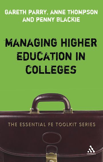 Managing Higher Education in Colleges cover