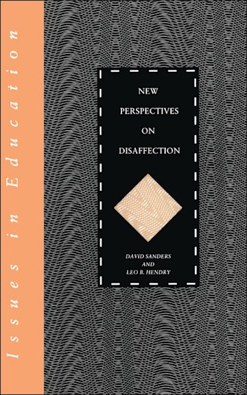 New Perspectives on Disaffection cover