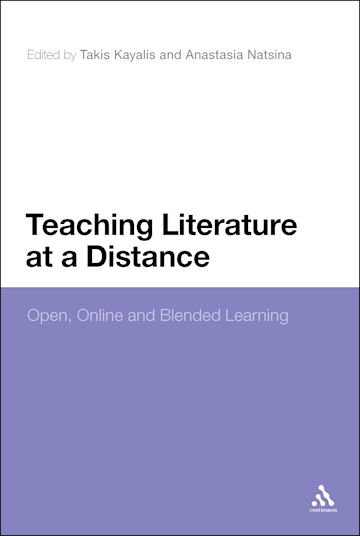 Teaching Literature at a Distance cover