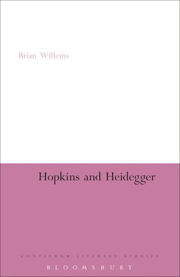 Hopkins and Heidegger cover