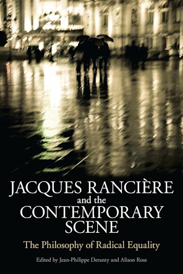 Jacques Ranciere and the Contemporary Scene cover